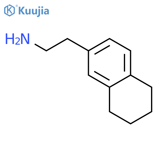 2-(5,6,7,8-tetrahydronaphthalen-2-yl)ethan-1-amine structure