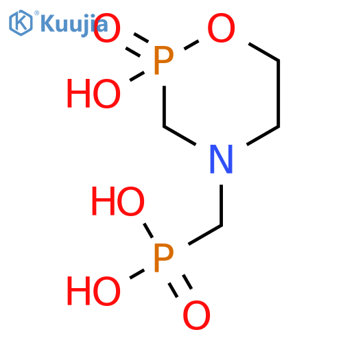 [(2-hydroxy-2-oxido-1,4,2-oxazaphosphinan-4-yl)methyl]phosphonic acid structure