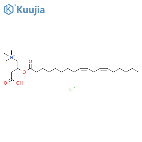 9(Z),12(Z)-Octadecadienoyl-L-Carnitine structure