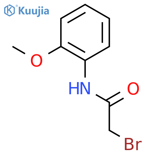 2-Bromo-N-(2-methoxyphenyl)acetamide structure