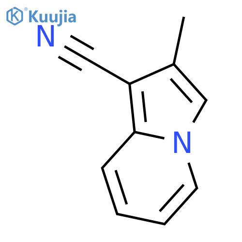 2-methyl-1-Indolizinecarbonitrile structure