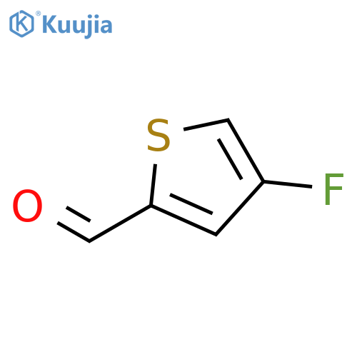4-Fluorothiophene-2-carbaldehyde structure