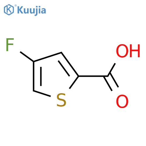 4-Fluorothiophene-2-carboxylic acid structure
