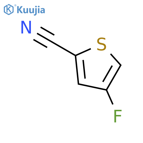 4-Fluorothiophene-2-carbonitrile structure