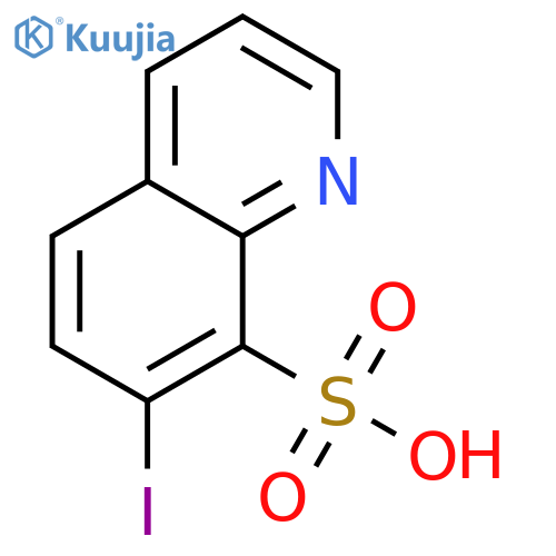 8-Quinolinesulfonicacid, 7-iodo- structure