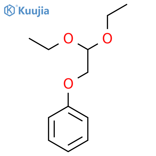 (2,2-diethoxyethoxy)benzene structure