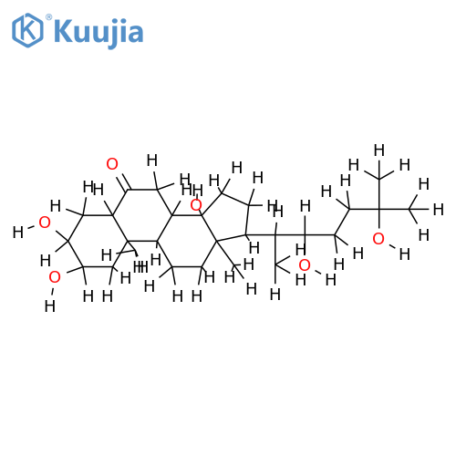 7,8-Dihydroecdyson, Cheilanthon A structure
