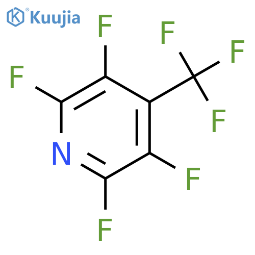 Pyridine, 2,3,5,6-tetrafluoro-4-(trifluoromethyl)- structure