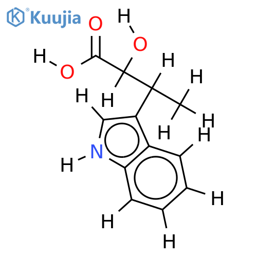 (+-)-alpha-Indolmycinsaeure structure