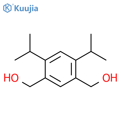 (4,6-Diisopropyl-1,3-phenylene)dimethanol structure