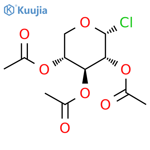 a-D-Lyxopyranosyl chloride,triacetate (9CI) structure