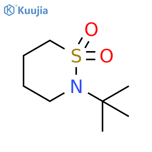 2-tert-butyl-1lambda6,2-thiazinane-1,1-dione structure