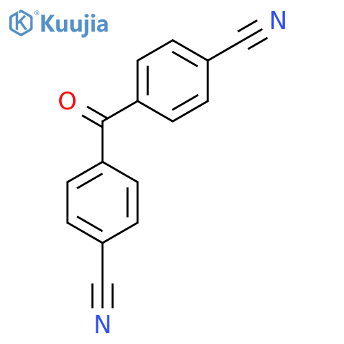 4,4'-Dicyanobenzophenone structure