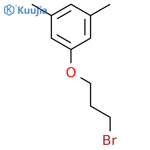 1-(3-Bromopropoxy)-3,5-dimethylbenzene structure