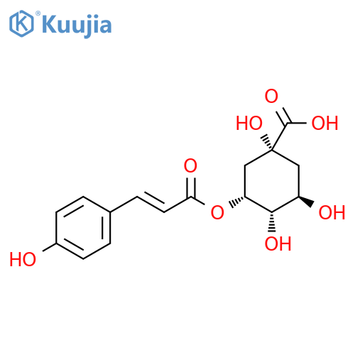 3-p-Coumaroylquinic acid structure