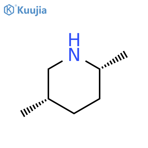 Piperidine, 2,5-dimethyl-, (2R,5S)-rel- structure