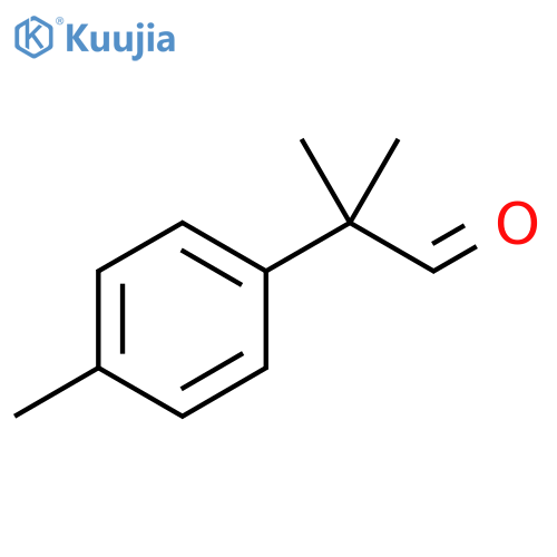 2-methyl-2-(4-methylphenyl)propanal structure