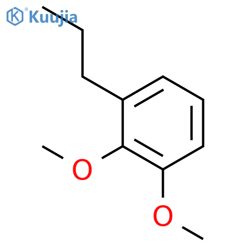 Benzene, 1,2-dimethoxy-3-propyl- structure