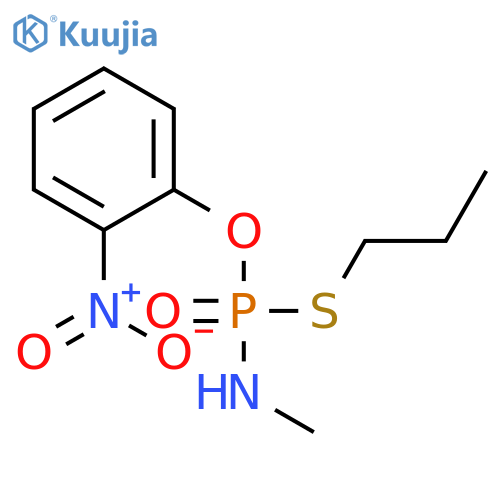 PHOSPHORAMIDOTHIOIC ACID, METHYL-, O-(2-NITROPHENYL) S-PROPYL ESTER structure