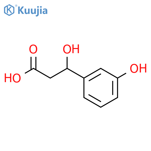 b-(m-Hydroxyphenyl)hydracrylic Acid structure