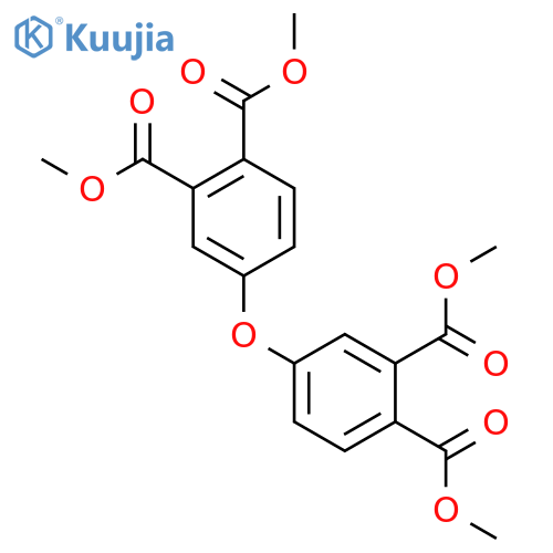 1,2-Benzenedicarboxylic acid, 4,4'-oxybis-, tetramethyl ester structure