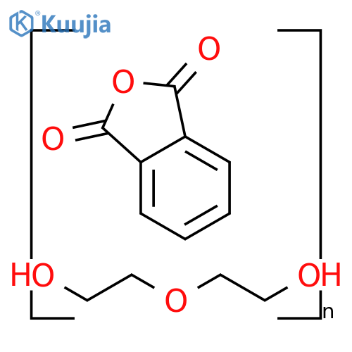 Diethylene glycol phthalic anhydride polymer structure
