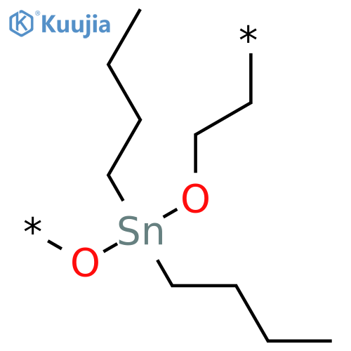 Poly[oxy(dibutylstannylene)oxy-1,2-ethanediyl] structure