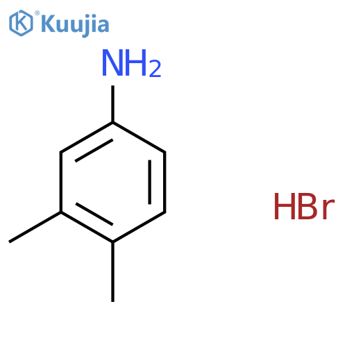 3,4-Dimethylaniline hydrobromide structure