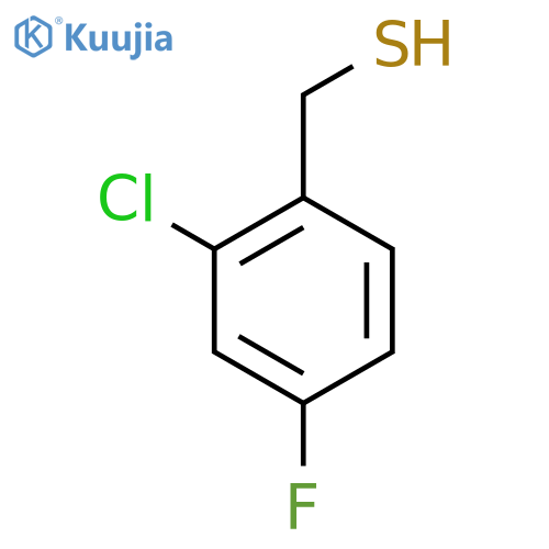 (2-Chloro-4-fluorophenyl)methanethiol structure