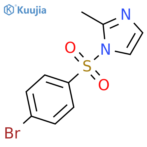 1-(4-bromobenzenesulfonyl)-2-methyl-1H-imidazole structure