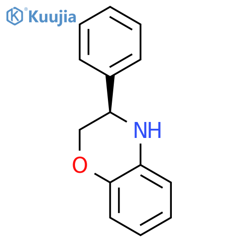 2H-1,4-Benzoxazine, 3,4-dihydro-3-phenyl-, (3R)- structure