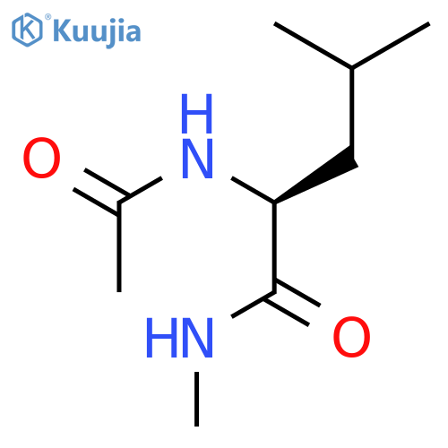 Ac-Leu-NHMe structure