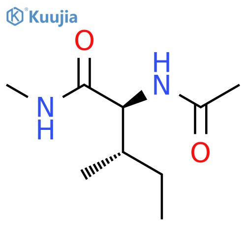 Ac-Ile-NHMe structure