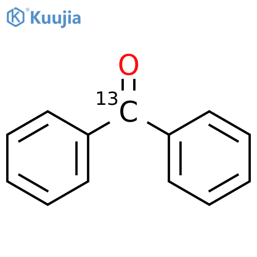 Benzophenone-13C structure