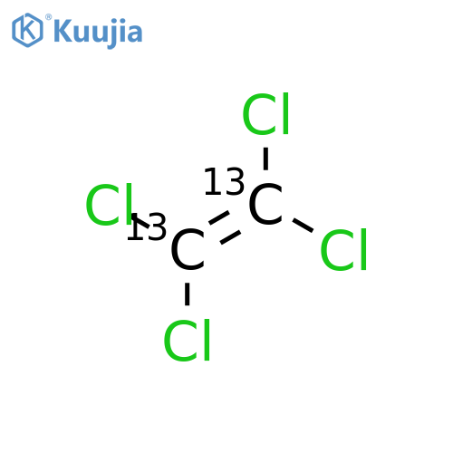 Tetrachloroethylene-13C2 structure