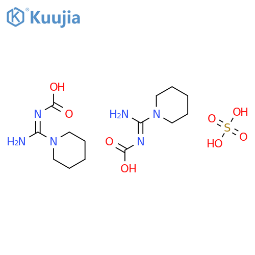 [(E)-amino(piperidin-1-yl)methylidene]carbamic acid sulfate (2:1) structure