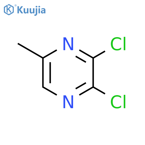 2,3-Dichloro-5-methylpyrazine structure