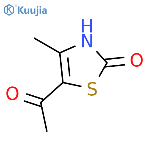 5-Acetyl-4-methylthiazol-2(3H)-one structure