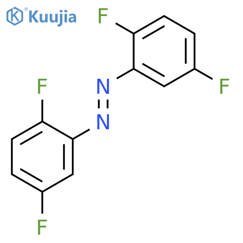 Diazene, bis(2,5-difluorophenyl)- structure