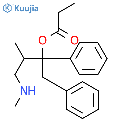 (1S,2R)-1-benzyl-2-methyl-3-(methylamino)-1-phenylpropyl propanoate structure