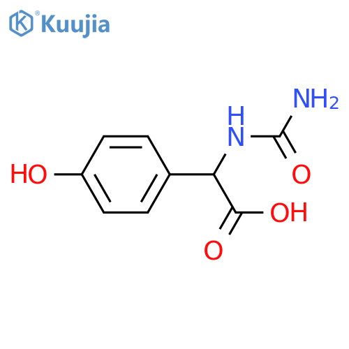 2-Amino-2-(4-hydroxyphenyl)acetic acid; (±)-form, N-Carbamoyl structure