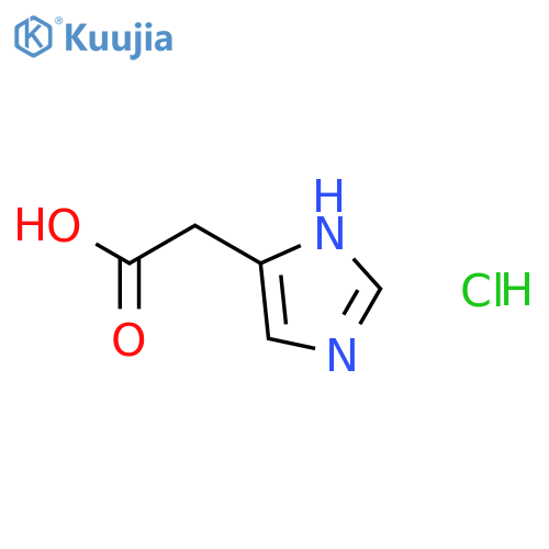 2-(1H-Imidazol-5-yl)acetic acid hydrochloride structure