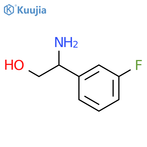 (2S)-2-amino-2-(3-fluorophenyl)ethan-1-ol structure