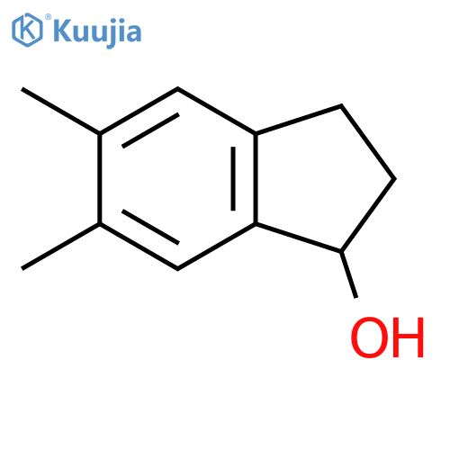 5,6-Dimethyl-1-indanol structure