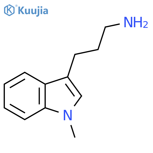 3-(1-Methyl-1H-indol-3-yl)propan-1-amine structure