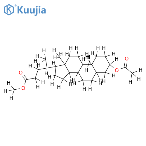 3alpha-Acetoxy-6-oxo-5alpha-cholansaeuremethylester structure