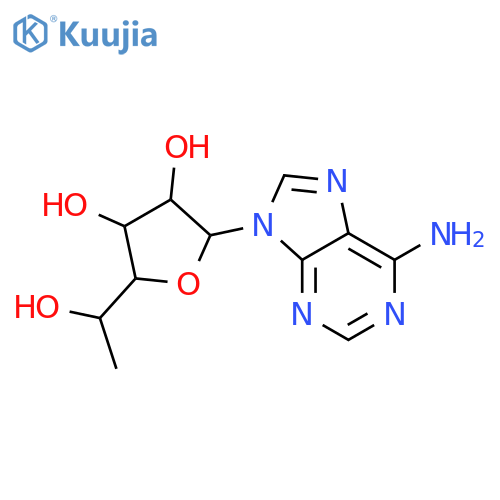 9H-Purin-6-amine,9-(6-deoxy-b-D-allofuranosyl)- structure