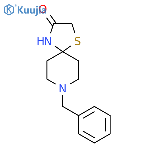 8-Benzyl-1-thia-4,8-diazaspiro4.5decan-3-one structure