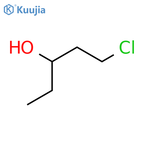 1-Chloro-3-pentanol structure