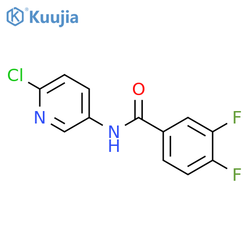N-(6-Chloropyridin-3-Yl)-3,4-Difluorobenzamide structure
